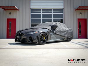 Alfa Romeo Giulia Vehicle Cover - Multi Layer Black Satin - Indoor/ Outdoor